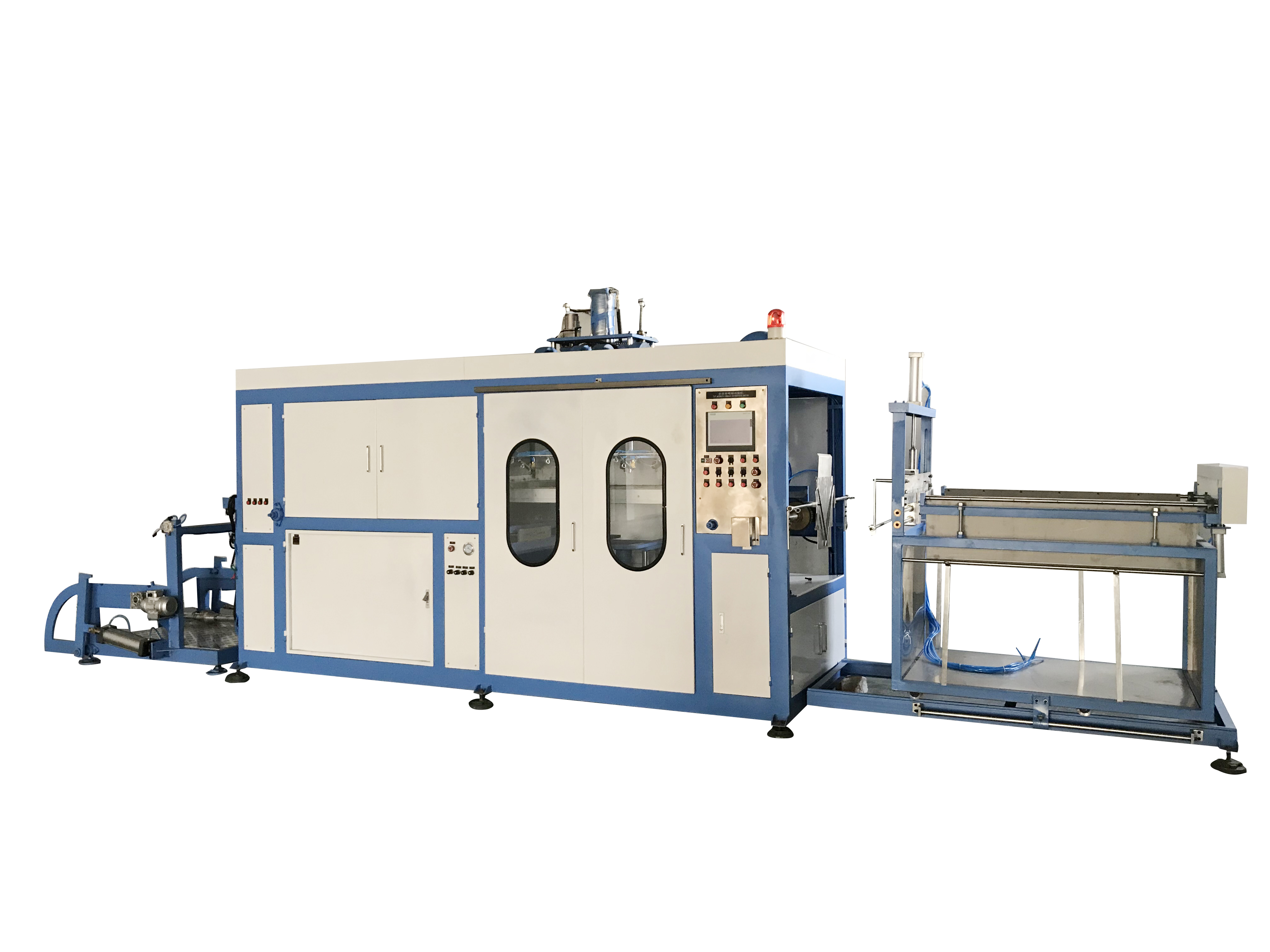 HYX-1350全電腦控制PET電子托盤(pán)自動(dòng)真空熱成型機(jī)